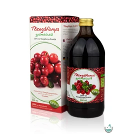 Mannavita Tőzegáfonya gyümölcslé 100%-os, 500 ml