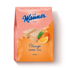 Manner Vegán narancsos nyári ostya 185 g - Natur Reform