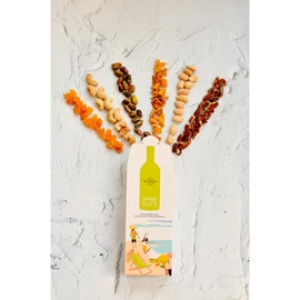 Mendula Wine nuts – magkeverék üde, gyümölcsös fehérborokhoz 120 g - Natur Reform
