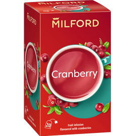 Milford Vörösáfonya ízű gyümölcstea 20 db filter 
