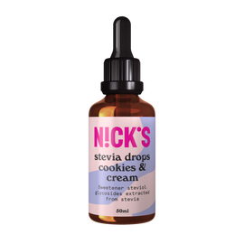 N!ck's cookies &amp; cream stevia csepp 50 ml