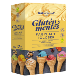 Naturmind Gluténmentes fagylalt tölcsér 40 g (12db) 