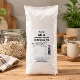 Paleolit inulin por 1 kg cikória kivonatból, vízben oldódó rost étrend-kiegészítő italba és ételekhez