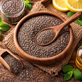 Paleolit Chia mag fekete 1 kg  - Natur Reform