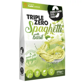Forpro Triple Zero Bazsalikomos spagetti konjac tészta 200 g