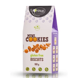 Primus Gluténmentes és Vegán Mini Cookies 100 g – Natur Reform