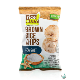 Rice UP! Tengeri sós barna rizs chips 60 g