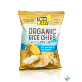 Rice UP! bio teljes kiőrlésű barna rizs chips hajdinával és amaránttal 25 g