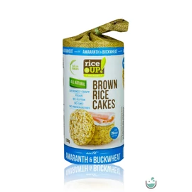 Rice UP! puffasztott teljes kiőrlésű barna rizs szelet hajdinával és amaránttal 120 g