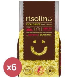 Risolino Gluténmentes rizstészta Csillag levestészta 6x300 g, mentes levesbetét