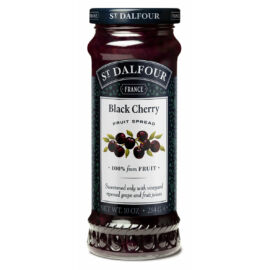 St.Dalfour Extra fekete cseresznyedzsem 284 g - Natur Reform