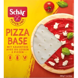 Schär Gluténmentes pizzaalap 300 g – glutén-, tej- és tojásmentes pizzaalap otthoni sütéshez
