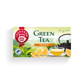 TEEKANNE Narancs ízesítésű zöld tea