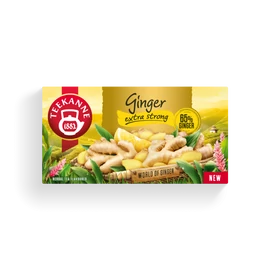 TEEKANNE Ginger Extra Strong - citrom ízű gyömbértea