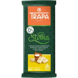 Trapa Stevia Fehércsokoládé 75 g - Natur Reform