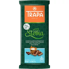 Trapa Stevia nsa tejcsokoládé 75 g - Natur Reform