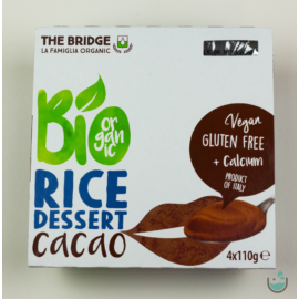 The Bridge bio kakaós rizs desszert 4x110 g