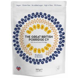The Great British Porridge Áfonya &amp; banán ízű instant zabkása 385 g – Natur Reform