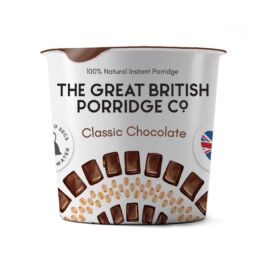 The Great British Porridge Csokoládés poharas instant zabkása 60 g – Natur Reform