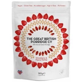 The Great British Porridge Eper &amp; mogyoró ízű instant zabkása 385 g