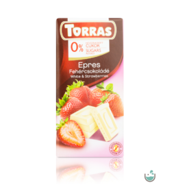 Torras Epres fehércsokoládé hozzáadott cukor nélkül (gluténmentes) 75 g
