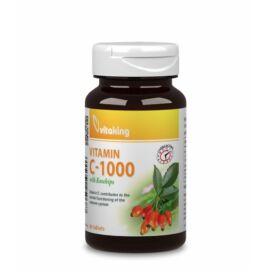 Vitaking C-Vitamin TR Csipkebogyóval 1000 mg - 60 db – Natur Reform