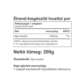Vitaking Myo Inositol 200 g – Natur Reform