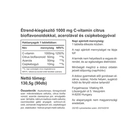 Vitaking C-Vitamin 1000 mg + Biof. - 90 db – Natur Reform