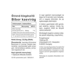 Vitaking Echinacea (Bíbor Kasvirág) Kivonat - 90 db – Natur Reform