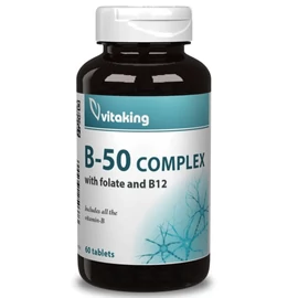 Vitaking Mega B-50 komplex - 60 db – Natur Reform