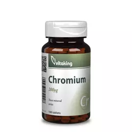 Vitaking Króm Pikolinát (króm tabletta) - 100 db