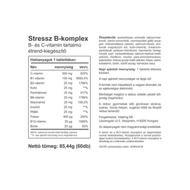Vitaking Stressz B-komplex multivitamin - 60 db – Natur Reform