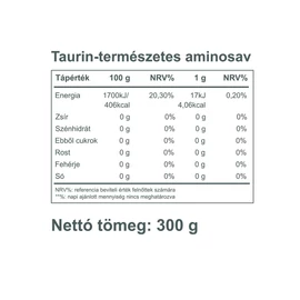 Vitaking Taurin Italpor (natúr) 300 g  – Natur Reform