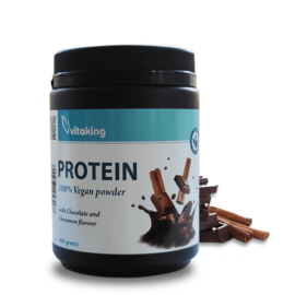 Vitaking Vegan Protein 400 g (Csoki-Fahéj)