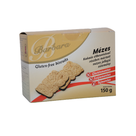 Barbara Gluténmentes Mézes teasütemény étbevonó talppal 150 g – Natur Reform
