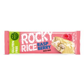 Benlian Rocky Rice- MÁLNA ízű puff.rizs szelet fehér csokoládéval bevonva 18 g - Natur Reform