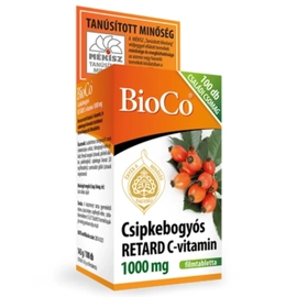 BioCo Csipkebogyós RETARD C-vitamin 1000 mg CSALÁDI CSOMAG