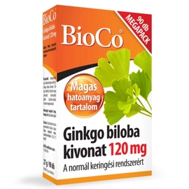 BioCo Ginkgo biloba kivonat 120 mg MEGAPACK - 90 db 