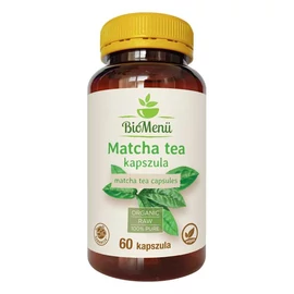 BioMenü BIO MATCHA TEA kapszula 60 db - Natur Reform