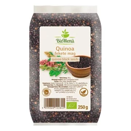 BioMenü BIO QUINOA fekete mag 250 g – Natur Reform