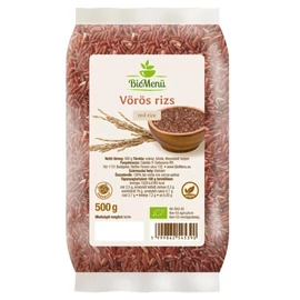 BioMenü BIO VÖRÖS RIZS 500 g – Natur Reform