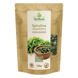 BioMenü BIO SPIRULINA ALGA tabletta 125 g - Natur Reform
