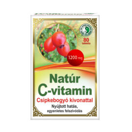 Dr. Chen Natúr C-vitamin csipkebogyóval tabletta - 80 db - Natur Reform