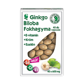 Dr. Chen Ginkgo biloba és fokhagyma kapszula - 40 db - Natur Reform