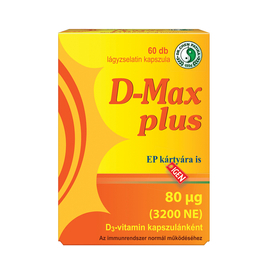 Dr. Chen D-max plus D3-vitamin kapszula (3200 NE) – 60 db - Natur Reform