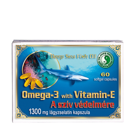 Dr. Chen Omega-3 lágyzselatin kapszula e-vitaminnal – 60 db - Natur Reform