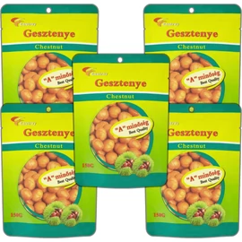 Eastray Főtt Héjnélküli Szelídgesztenye 5x150 g – 100% természetes, adalékmentes gesztenye