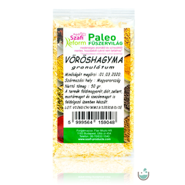 Szafi Reform paleo vöröshagyma granulátum 50 g