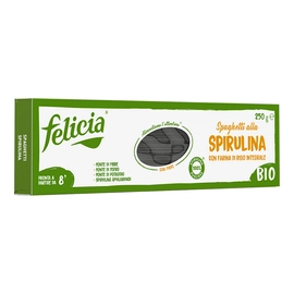 Felicia Bio barnarizs spirulina spagetti gluténmentes tészta 250 g