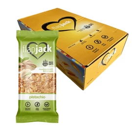 Flapjack Pisztáciás zabszelet kínáló 15x100g (2db ajándék)  - Natur Reform